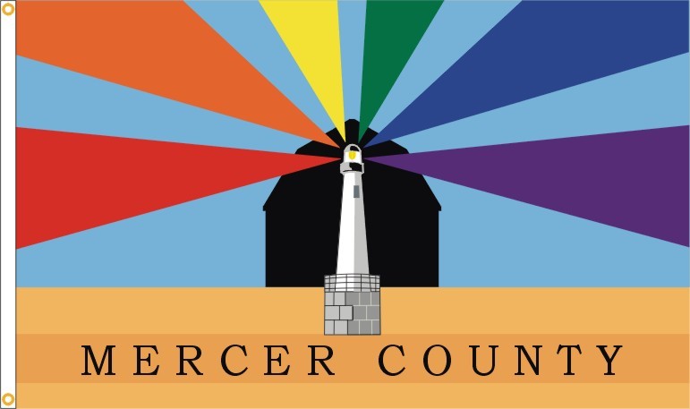 Mercer County, Ohio flag